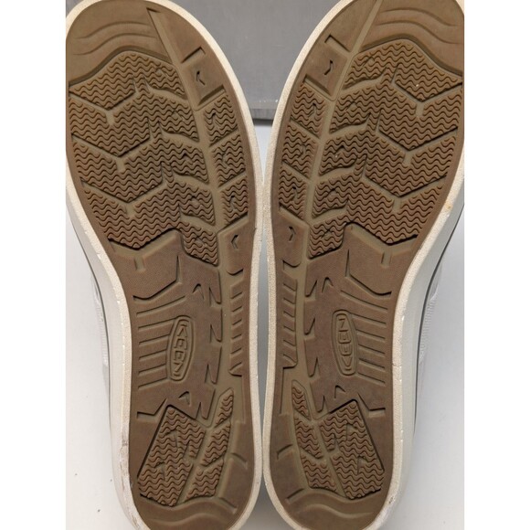 KEEN Elsa III Gore Womens Size 11 Off White Canvas Slip On Sneakers - Picture 8 of 10